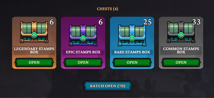just_fl0wer's tweet photo. gNabs, 
Looks like I got a little carried away.. 😅
70 chests are waiting to be opened!

Let's hunt for some insane drops! 
How many chests have you saved up?

@AbstractChain @TollanUniverse https://t.co/k0bHQveSvJ