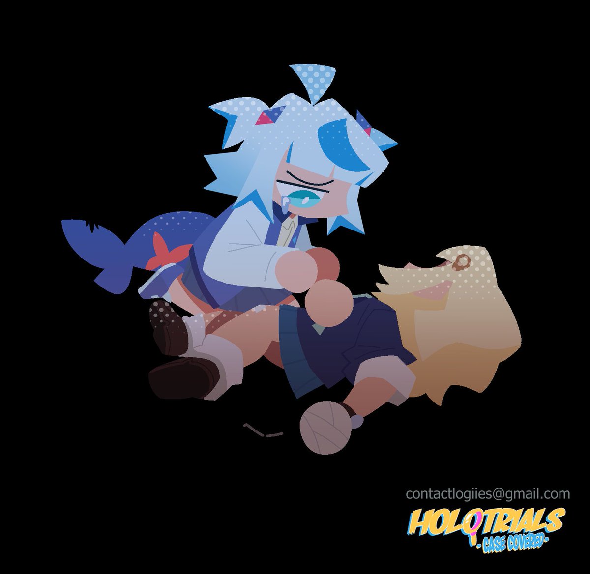 Logiies's tweet photo. some more #holotrials stuff! i helped the ui team with some silly illustrations... https://t.co/65jaU1d69C