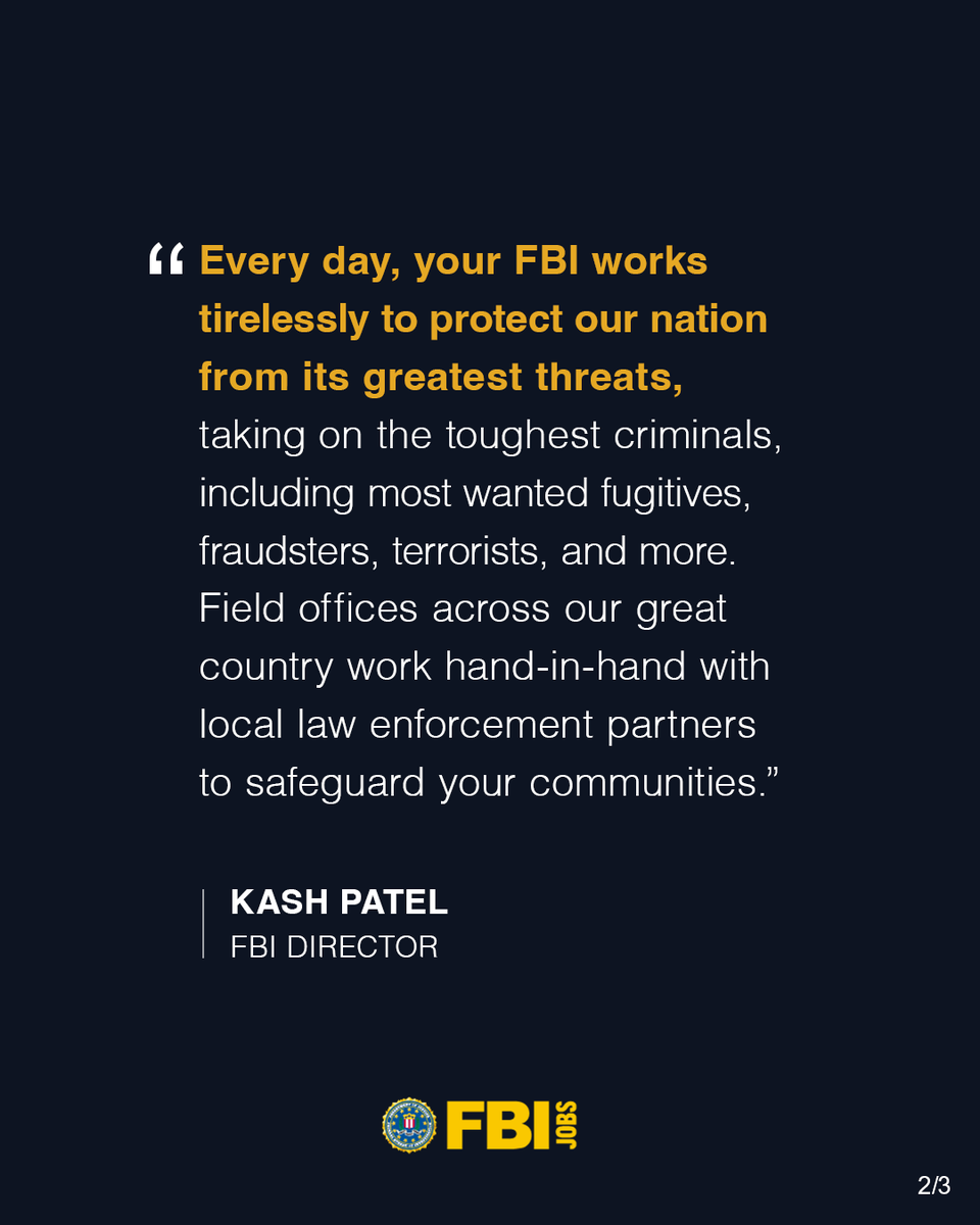 FBIJobs's tweet photo. This #ConstitutionDay, we recognize the commitment at the heart of the #FBI mission: safeguarding the rights and security of the American people. Be a part of creating a safer, more secure future. Learn more today. #FBIJobs https://t.co/plAVznAm7b https://t.co/YtClFfA0bd