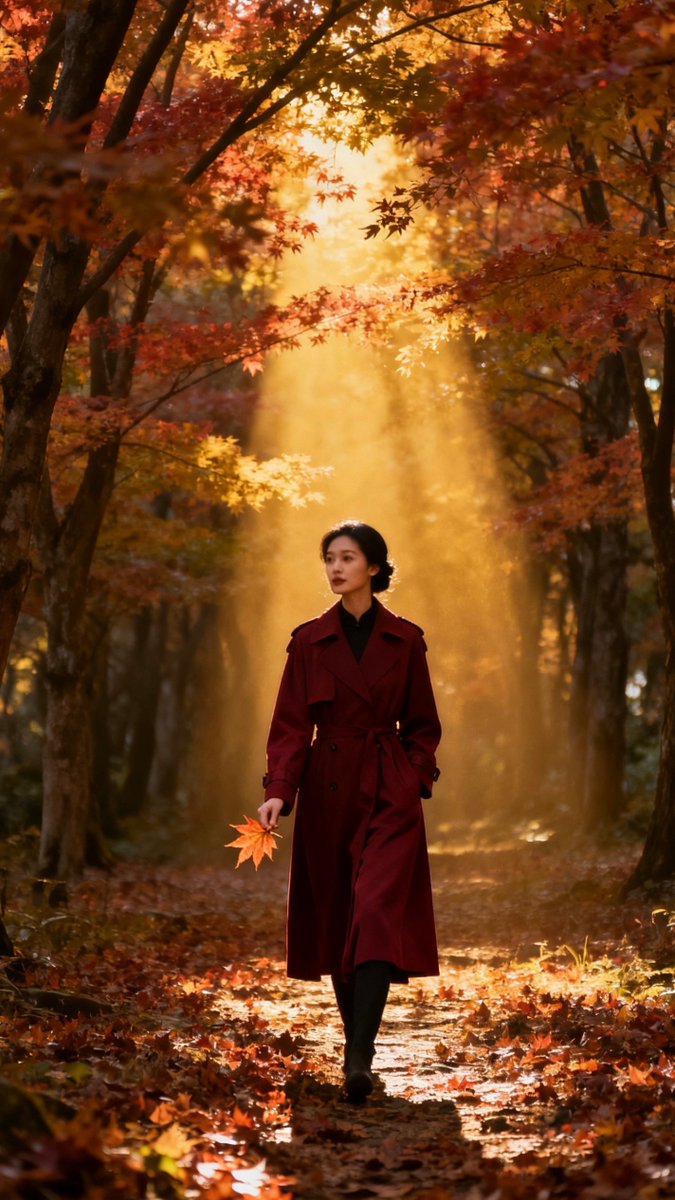 junmin0's tweet photo. Bright autumn morning air tastes like crisp apple cider and crunchy golden leaves—yes, fall’s finally here!， https://t.co/6lXPtUScLR