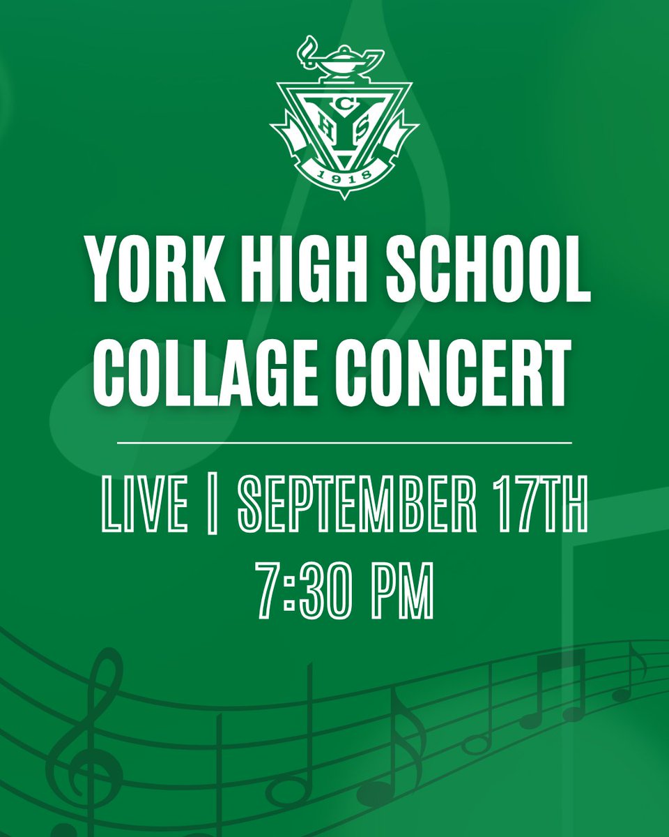 ElmhurstD205's tweet photo. 🎶 Tonight’s the night!

The @YorkD205 Collage Concert takes the stage tonight! Join us for an evening showcasing the incredible talent of our York students. 

Watch the concert live on YouTube: https://t.co/U0defXaHuJ

#WeAreD205 #ThisIsYork https://t.co/CzURYTuvTL