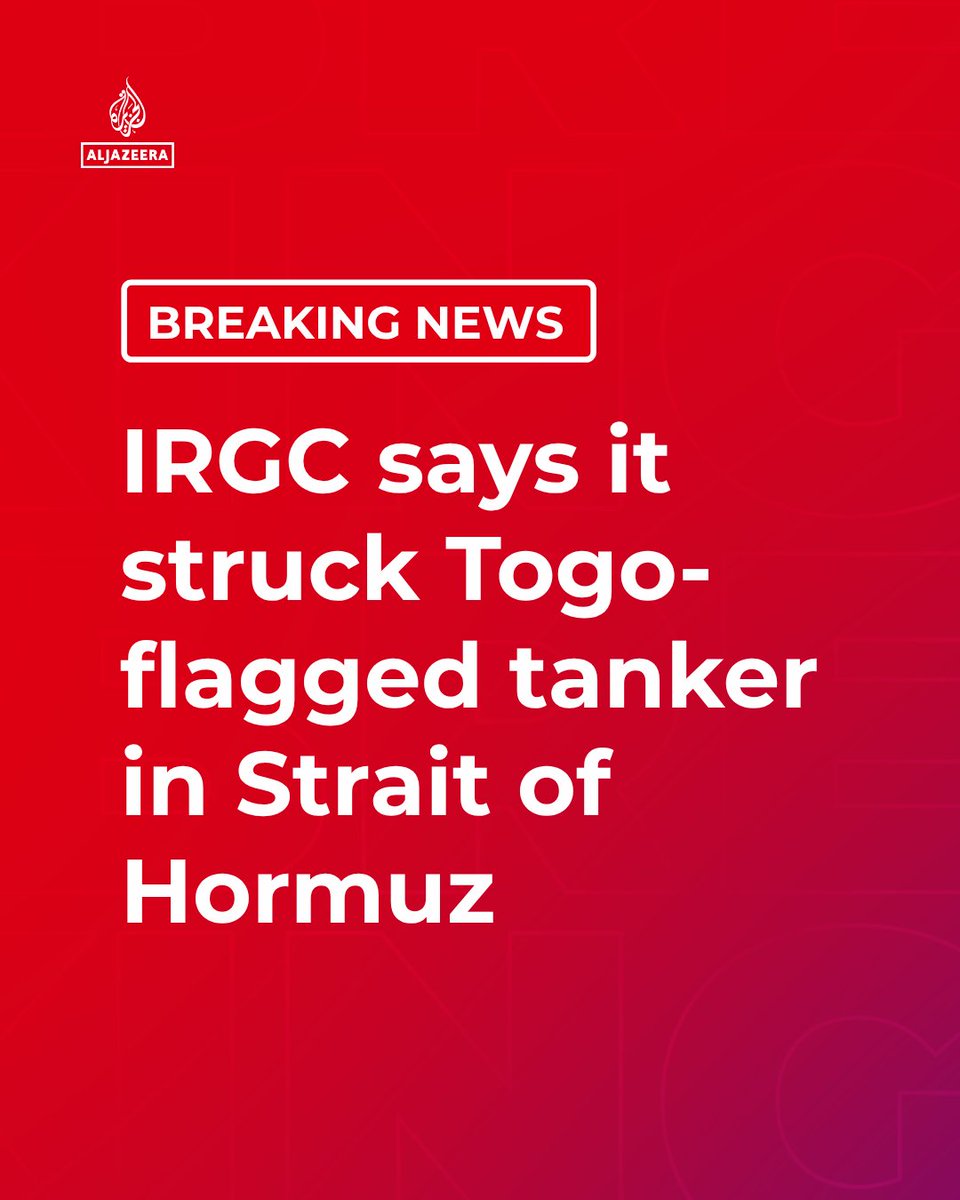 BREAKING: Iranian IRGC Navy Engages Togo-Flagged Tanker in Strait of Hormuz Incident