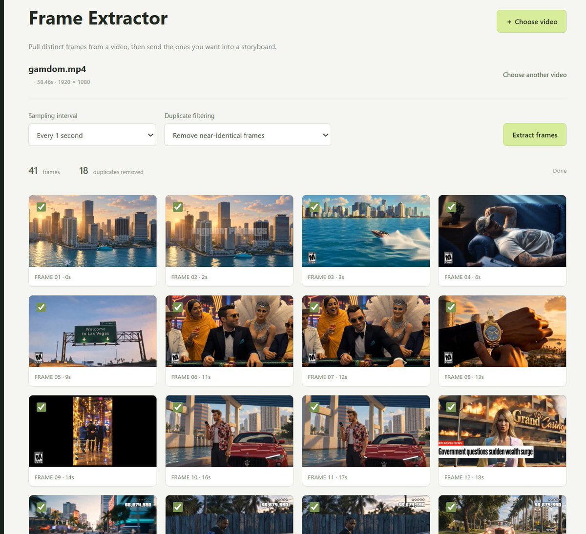 theProcessXCII's tweet photo. favorite part is, the speed of the frame extractor, did it in less than 5 seconds,

Take any video from the internet, and break it down frame by frame, this way you can breakdown and be inspired by videos from your favorite creators.

this is my Workflow. https://t.co/fp2sPJS8RS