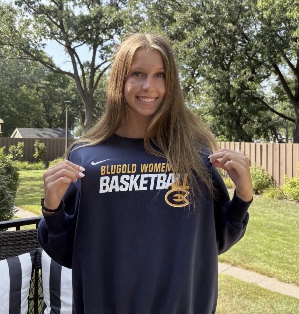 GMacHoops's tweet photo. Congratulations to senior @TWhitehill of @MV_GirlsBB &amp; @MinnesotaStars who has committed to @UWECWBB in Eau Claire. Taylor’s game has grown so much over the past 18 months &amp; her next-level outlook is very bright. A great get for the Blugolds! https://t.co/ZkjfrMImAM