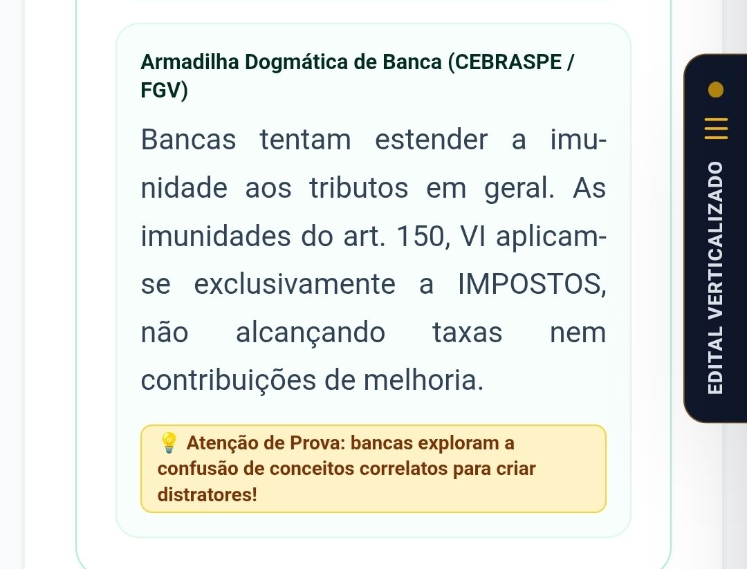jhonnymonteiro's tweet photo. #projetoapolo #AGU #PGFN #ConcursoPúblico

Uma palavra muda tudo. Muito fácil errar uma questão por conta de uma palavra trocada. Por exemplo, trocar "impostos" por "tributos". 

Estude você também de forma eficiente com o 

https://t.co/2hnCC1IkoO https://t.co/NwsyFOUq5K