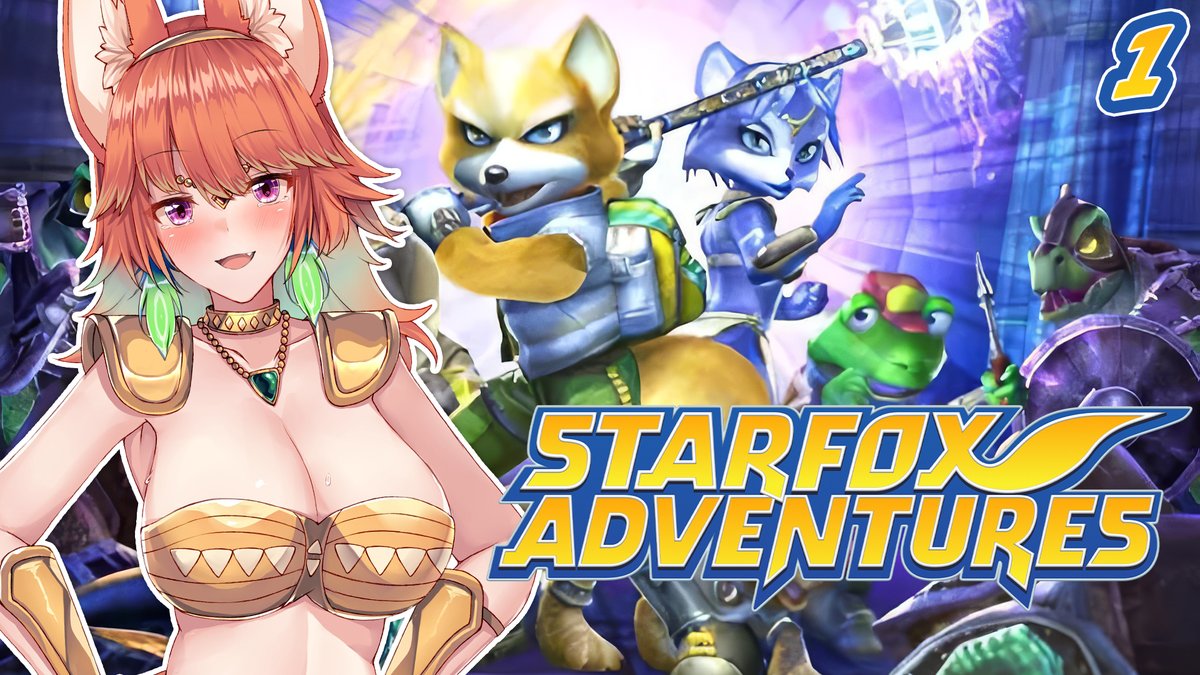takanashikiara's tweet photo. next stream→【Star Fox Adventures】

AAAAAAAA i am SO GLAD this is easily playable on the switch now I MUST PLAY IT. child wawa nostalgia
あまりにも懐かしすぎてスイッチでできるようになったときいた時すぐに配信を決めた

https://t.co/S5Xmtump1Z https://t.co/fWM0mIEpmh