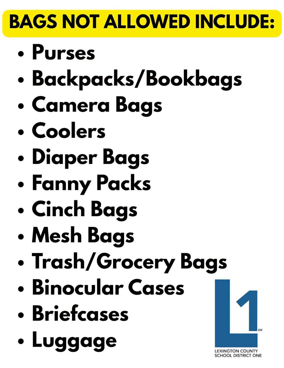 SchoolGilbert's tweet photo. No firearms, knives or tobacco products will be allowed in the stadium.
Elementary and Middle School Students MUST be accompied by a Parent/Guardian at the game.
Ticket Windows will closed after halftime.  At that time, fans will not be allowed entrance to the game. https://t.co/mJULvOp13M