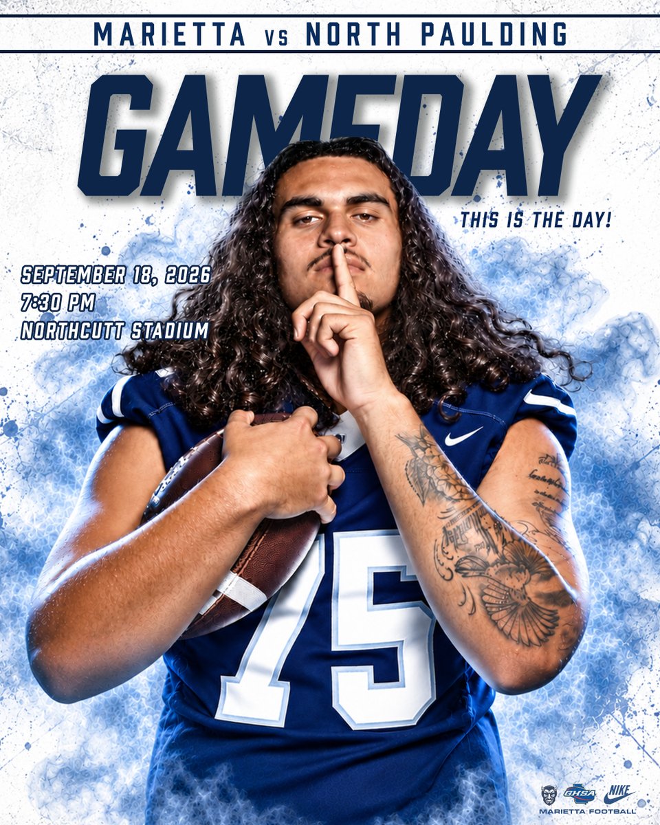 MariettaFtball's tweet photo. 🚨GAMEDAY at Northcutt🚨 https://t.co/9wYjW7kh8I
