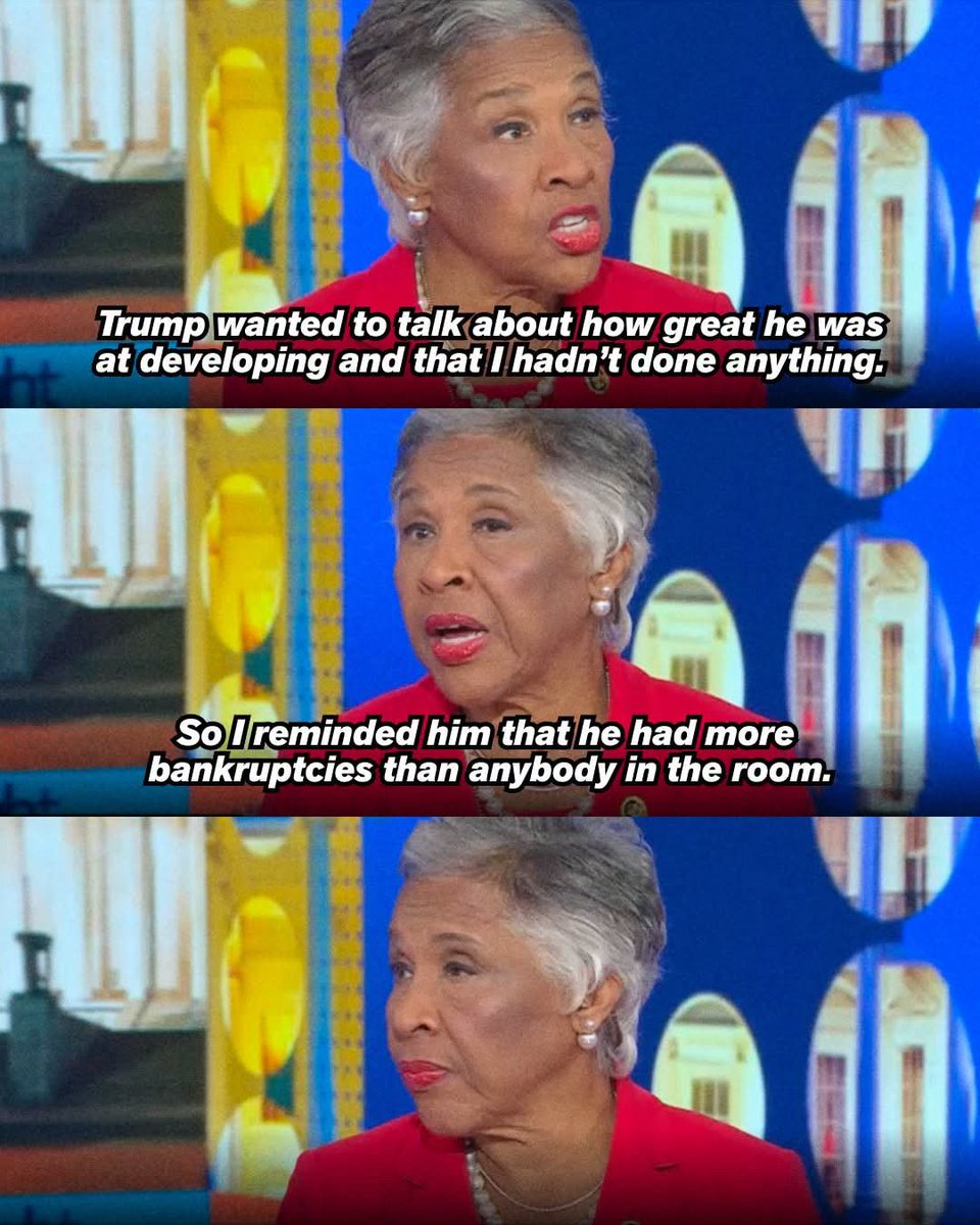 Christo12919382's tweet photo. @funder Joyce Beatty made trump her bitch!!! https://t.co/VeaUvvMgDD