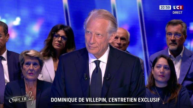 PM_Koenig's tweet photo. 🇫🇷 Deux heures sur LCI. Un projet, des réponses, aucune esquive.

Dominique de Villepin est venu présenter sa vision de la France et répondre aux questions sur le budget, la sécurité, l’immigration et l’international.

Encore une soirée où le débat de fond reprend ses droits. 🇫🇷

#Villepin2027