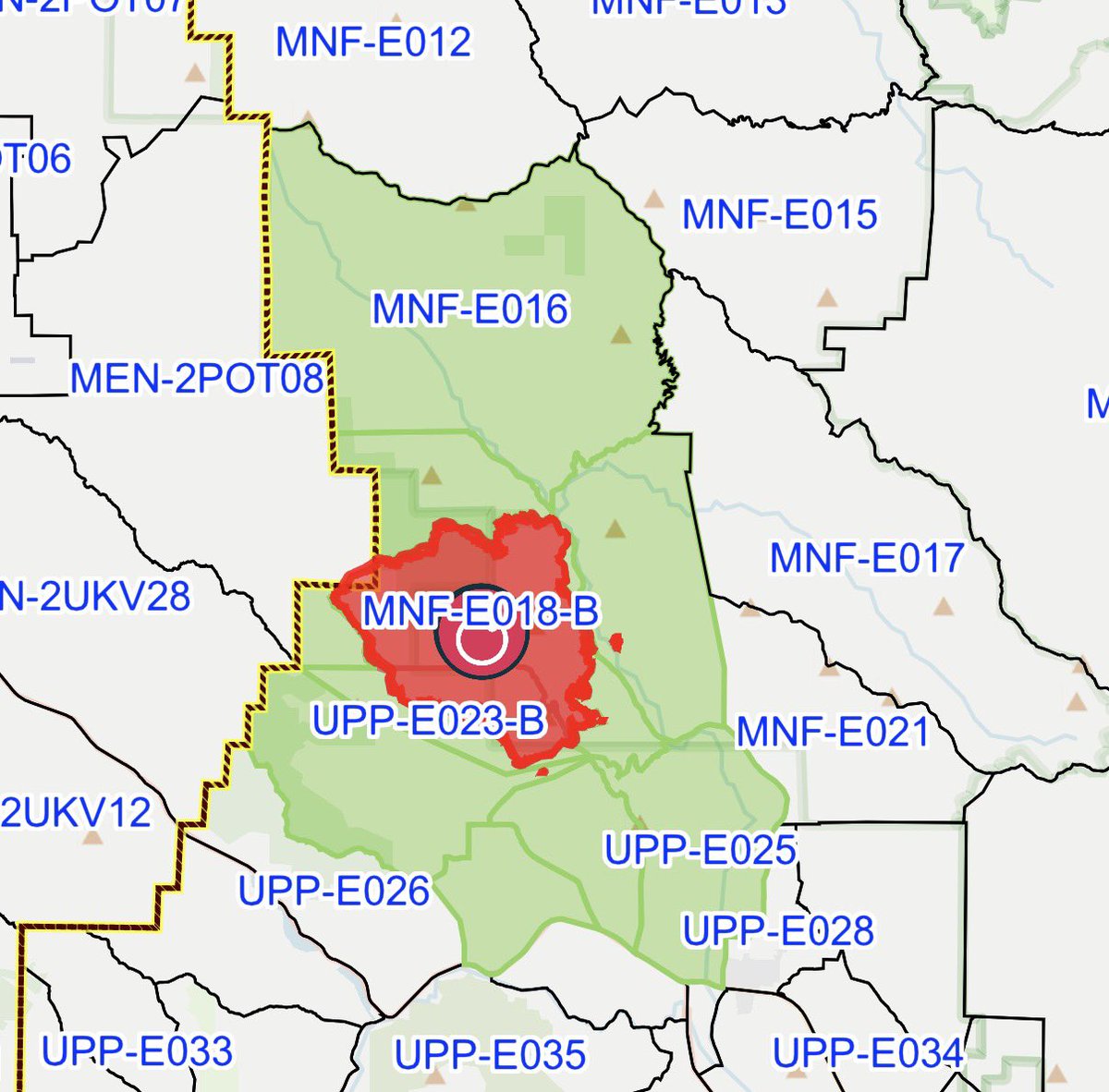 CALFIRELNU's tweet photo. #LucasFire evacuation update from @lake_sheriff.
Evacuation orders have been reduced to only areas within the footprint of the fire.
Zones remaining under mandatory evacuation orders:
- MNF-E018
- UPP-E023-B
We thank the Lake County Sheriff's Office for working alongside us throughout the incident, strengthening coordination and supporting our shared mission of protecting the community.