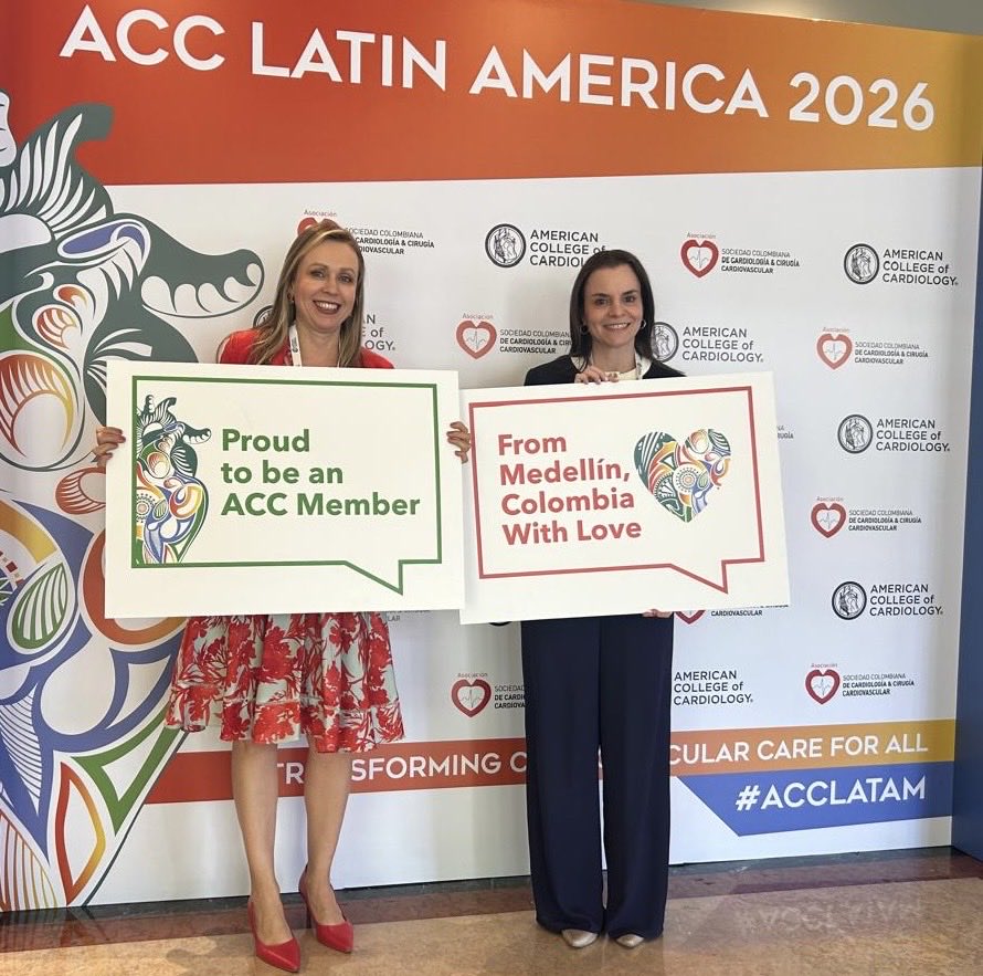 clara_clarais's tweet photo. Thanks @ACCinTouch for bring the Latin American conference to Medellín- Colombia ���🇴 my home town. 3 days full of science, networking and learning.
@Drroxmehran https://t.co/AYB7OaVBgi