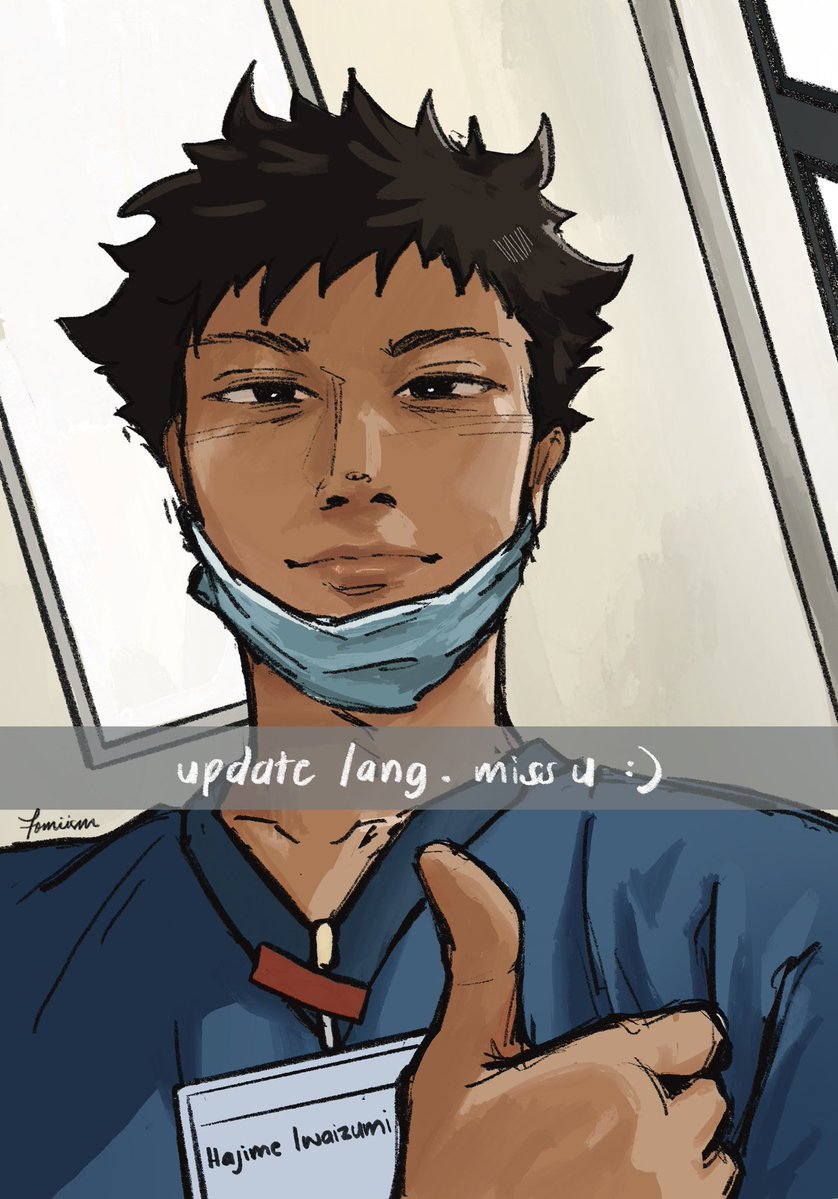 7omiism's tweet photo. boyfriend mong baduy na ganto magupdate 
nyenyenye

#iwaizumihajime #haikyuu https://t.co/HKs2NkF5QJ