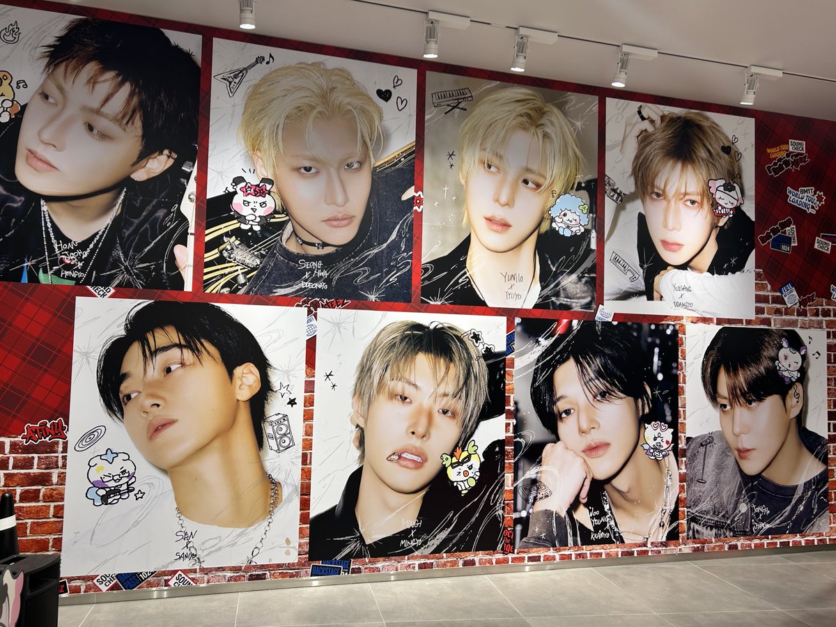 CultureCruise's tweet photo. ［POP UP］

取材レポート🎥

ATEEZ × LINE FRIENDSの
コラボキャラクター #MIGHTEEZ

ポップアップイベントの
内覧会に行ってきました🎸

▼動画はこちら

🔗https://t.co/ykpJ7oCXZQ

『MIGHTEEZ Rock The Stage』は
 本日9/18 (金)〜スタート🚩

#ATEEZ
#MIGHTEEZ_Rock_The_Stage https://t.co/RL4liBGLQG