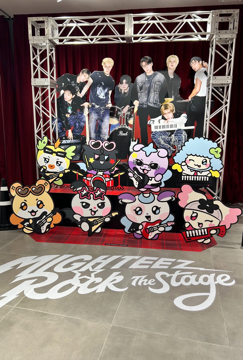 CultureCruise's tweet photo. ［POP UP］

取材レポート🎥

ATEEZ × LINE FRIENDSの
コラボキャラクター #MIGHTEEZ

ポップアップイベントの
内覧会に行ってきました🎸

▼動画はこちら

🔗https://t.co/ykpJ7oCXZQ

『MIGHTEEZ Rock The Stage』は
 本日9/18 (金)〜スタート🚩

#ATEEZ
#MIGHTEEZ_Rock_The_Stage https://t.co/RL4liBGLQG
