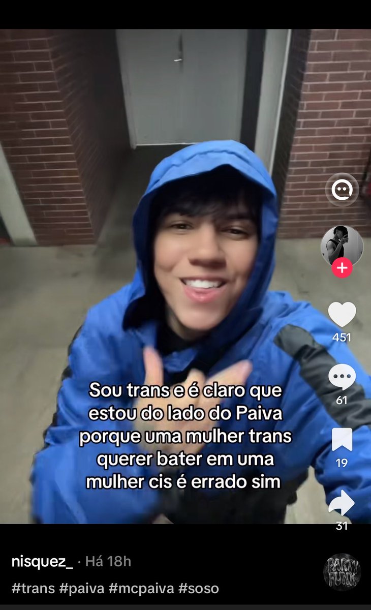 jktermsz's tweet photo. KKKKKKKKKKKKKKKKKKKKKK n aguento c esses trans apoiando o paiva sendo q se ele ver um na rua ele sai esmurrando https://t.co/vNtETk53ou