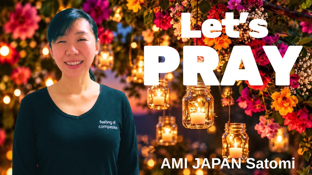 stsachiko's tweet photo. 9/18(金)

https://t.co/otn1wGXXLy

Let’s Pray 
AMI JAPAN Satomi https://t.co/JaGPbFqqvn