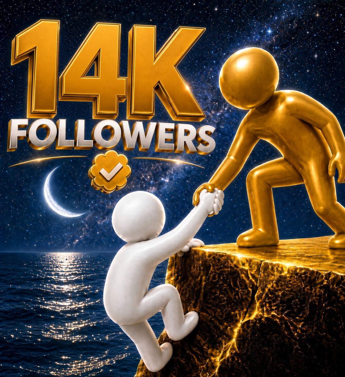 kubolorst's tweet photo. Gain 14k followers this night !!

Say " ACTIVE🔥🔥 " ☝️✅️✅️📢

And grow your account now .. https://t.co/t5bRuwdqBG