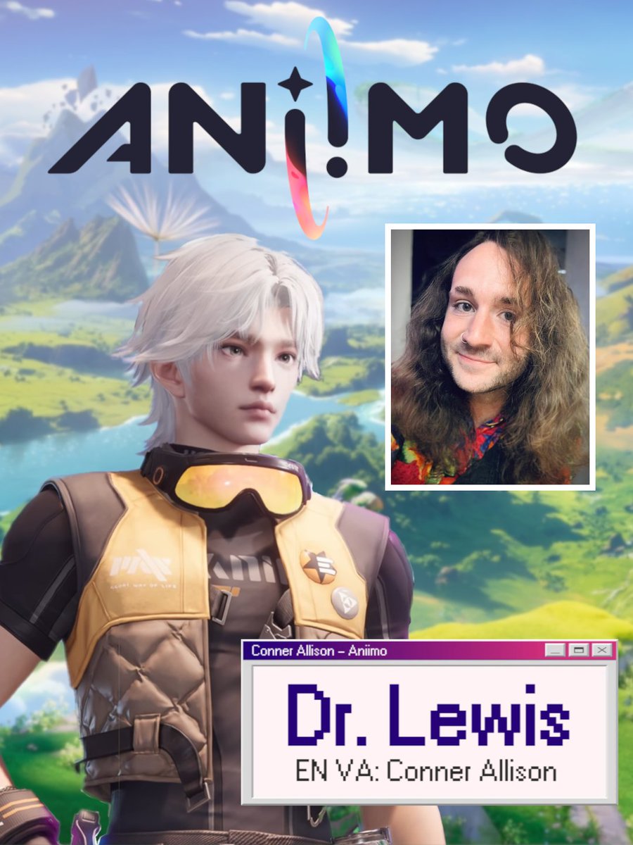ConnerAllisonVA's tweet photo. ✨ "We're heading to Idyll!" ✨

I'm excited to lead you on your expedition through Idyll as your Pathfinding Instructor Dr. Lewis in #Aniimo!

Check out the game for free on PC and console 🐺

Thanks to @Aniimo_EN, @OneLineLA, and the team at @AtlasTalent for all the help 🩷 https://t.co/xATiTUlDLB