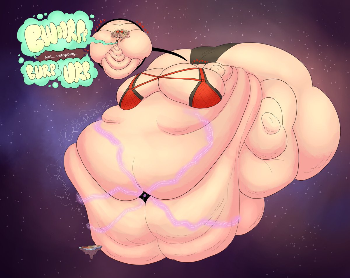 MFAout's tweet photo. A continuation of the last sequence for @Him_56_; not even the omniverse can contain her! https://t.co/jixDFaUo8H