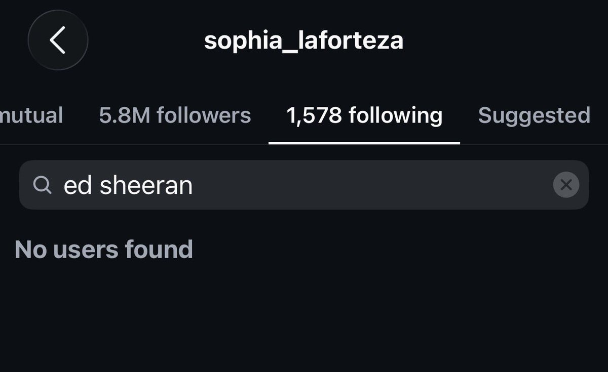 sqbriii's tweet photo. sophia from katseye has officially unfollowed ed sheeran. this makes it official that 6/6 KATSEYE members do not follow him anymore. https://t.co/DUBdUL0bEL