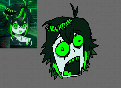 vorias506's tweet photo. funny face from the debut .Awesome debut BytheWay.

I will now crawl back in my pocket dimension and never come back.  Goodbye .

#biohazart #phisnom https://t.co/U4s0xgmlCN