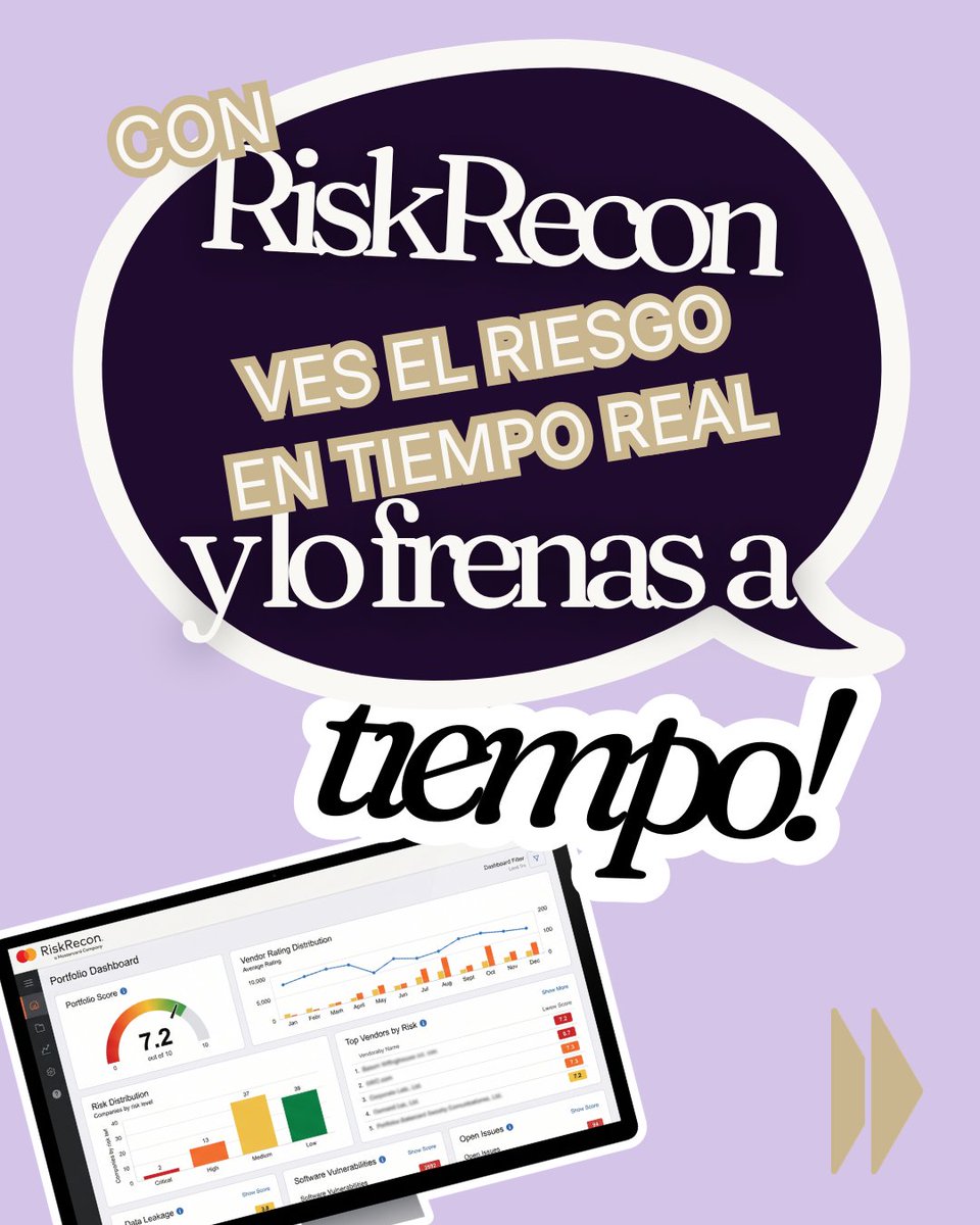 GruppoAvanti's tweet photo. El problema no es que te ataquen, sino cuánto tardas en enterarte.
RiskRecon evalúa el riesgo de tus terceros, continuo, sin instalar nada y te dice qué frenar primero.

¡Deja de suponer! Agenda tu demo con nosotros: https://t.co/J1HBm3hs0L https://t.co/X5LsFTdpZF