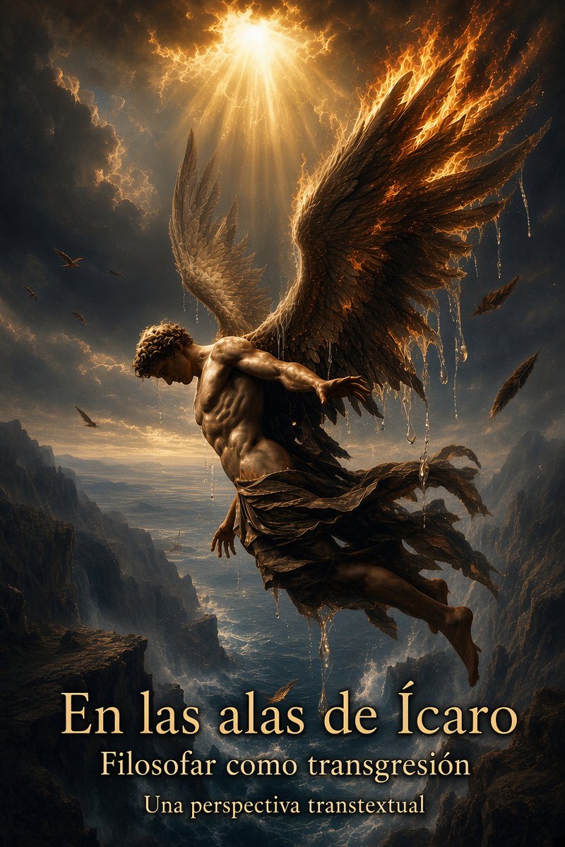 filosofiacr's tweet photo. *En las alas de Ícaro. Filosofar como transgresión. Perspectiva transtextual*
Libro introductorio al filosofar, con tres ediciones virtuales, con estilo y formato no tradicional, así como con múltiples lecturas posibles.
DOI: 
10.13140/RG.2.2.27190.98884 https://t.co/lp0Qa9QNC2
