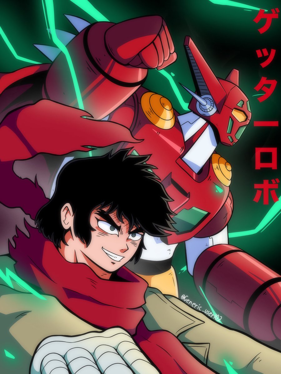 Generic_user102's tweet photo. Change Getter 1!
#getterrobo #ゲッターロボ https://t.co/inYsUNgXxE