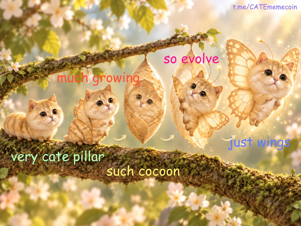 CATEcommunity's tweet photo. float like a butterfly... https://t.co/yXZQpWlqyo