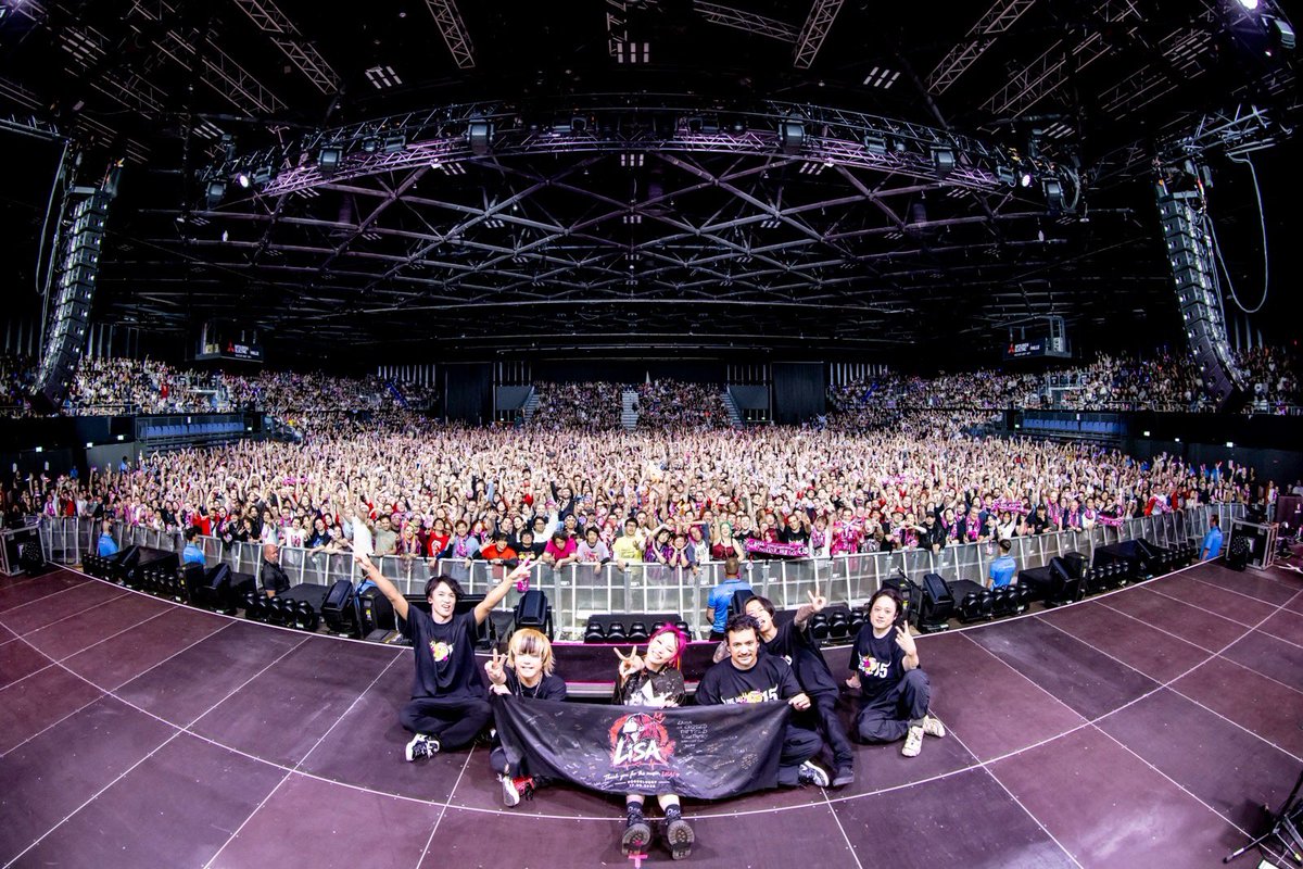 LiSA_STAFF's tweet photo. Thanks you Mitsubishi Electric Halle – Düsseldorf, Germany!!!

Next stop France!!!

🍓Europe & UK TOUR 2026 LiVE is Smile Always～15～

20 Sep: Zénith Paris – La Villette – Paris, France
🎫 https://t.co/IPUm3spdlW
 22 Sep: Troxy – London, United Kingdom
🎫 https://t.co/HgwqxYggM2

#LiSA #LiSA15th