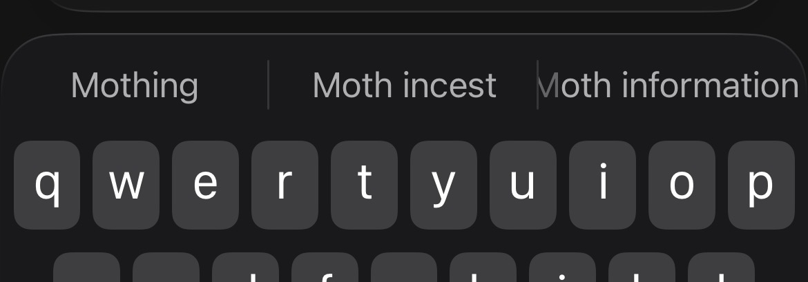 seafood0z's tweet photo. why would i ever want to type that https://t.co/ROGOayo6bP