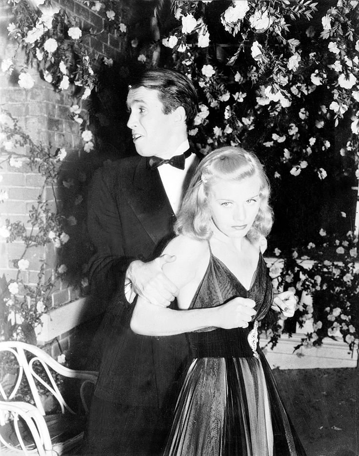 acervojimmy's tweet photo. jimmy stewart and ginger rogers on the set of 'vivacious lady' (1938) https://t.co/ar7s2FPjlq