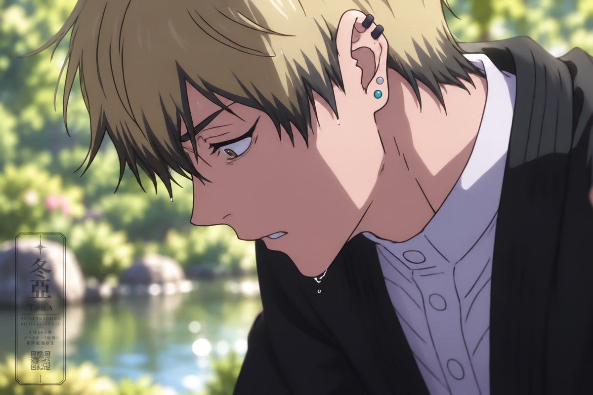 towawa_01's tweet photo. 「生まれた日に死人みたいな顔すんな」
直哉は直毘人を見る。
死人。その言葉。嫌だった。
「うるさ」
「お前の祝いぞ」
直哉は席を立った。
長編【兄妹】第4話「お誕生日」
▼https://t.co/vU2UCSO6PT

#禪院直哉 #夢術廻戦 #呪術廻戦夢 #夢小説
#NaoyaZenin #JujutsuKaisen https://t.co/xkPnlDpBL0
