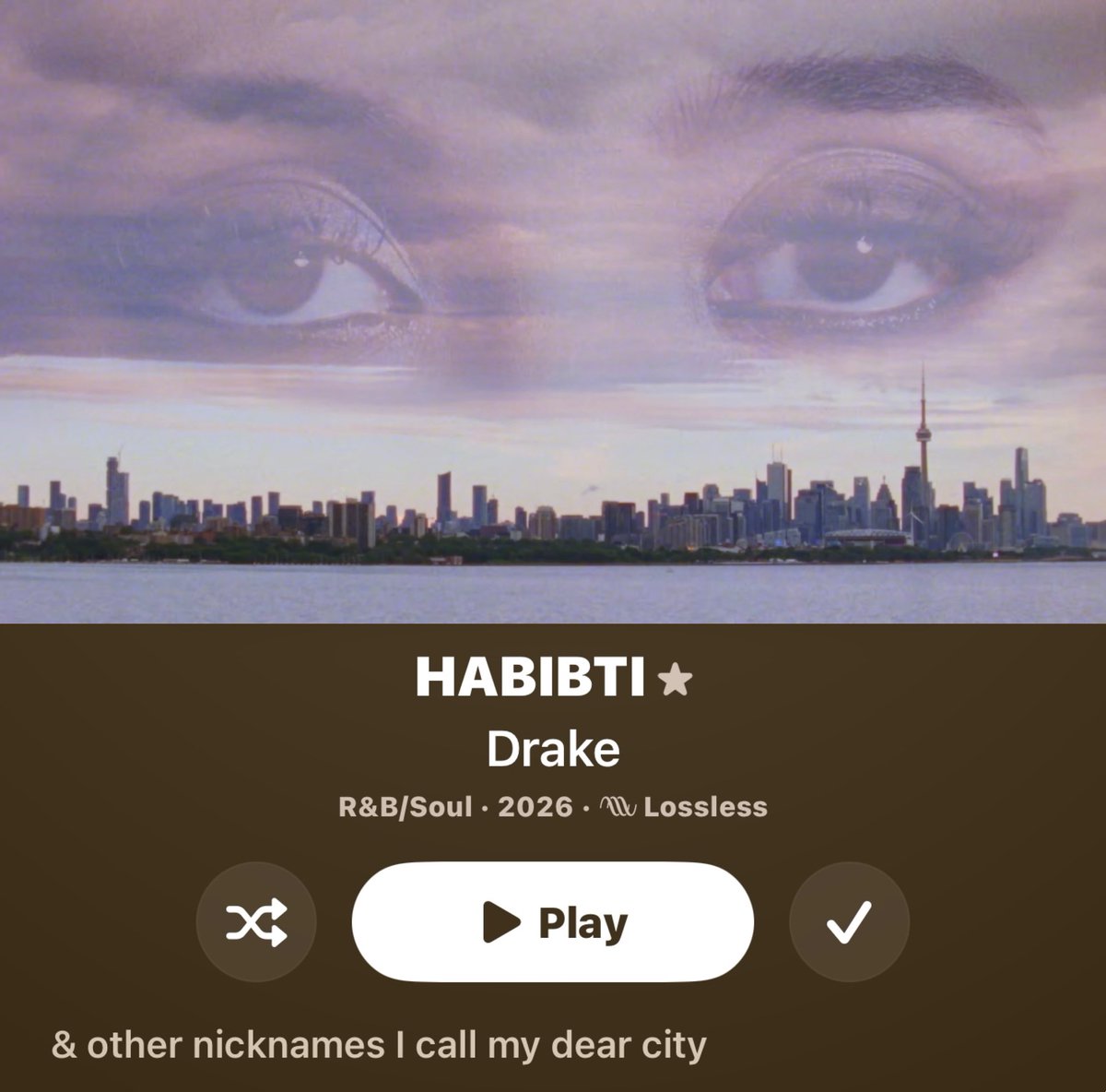 thedrakesource's tweet photo. Drake added a new HABIBTI reference in his reupload of FOMO

“&amp; other nicknames I call my dear city” https://t.co/veZHhGD0CA