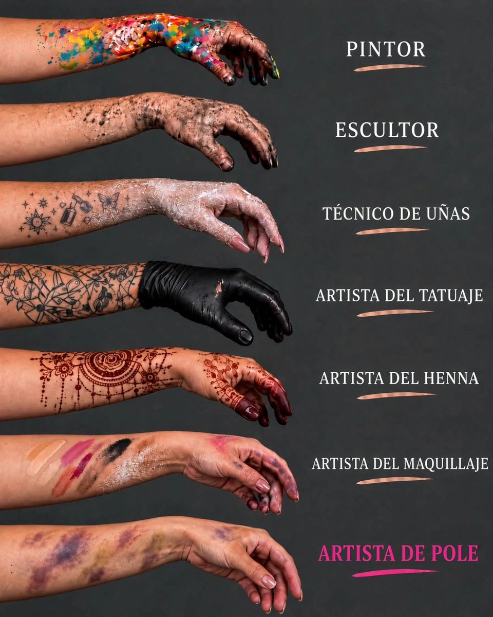 smaras1970's tweet photo. Cada artista deja su marca, la mΓa son moretones, pero son de mi arte favorito.
Pole no es solo fuerza, es arte.
#polesport #mujeresfuertes #deporte https://t.co/4EjAGt23uc