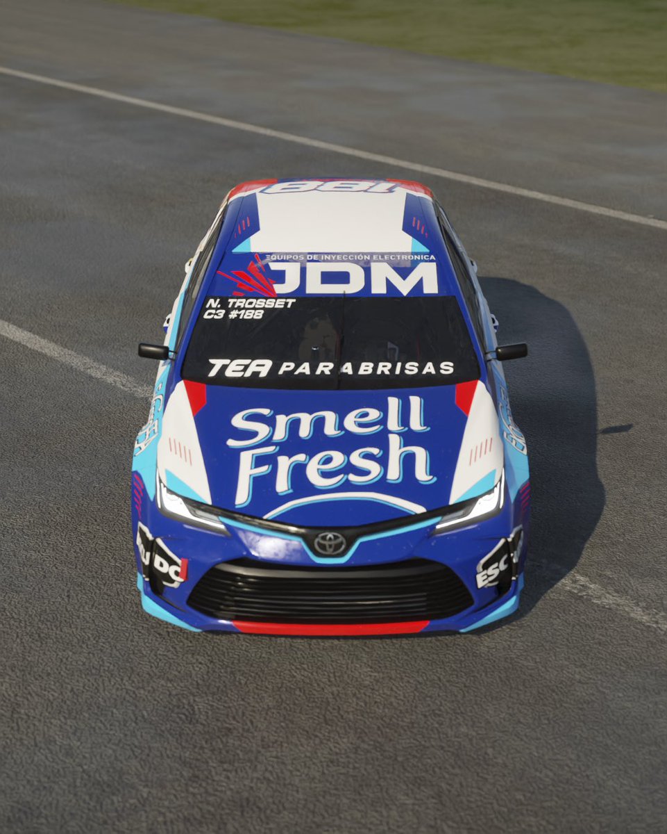 ntrosset's tweet photo. TN C3 2026 🎨💣

Les presento mi Toyota Corolla con el que vamos a ser parte de la recta final del calendario 🏁

Gracias a todo el #MontiMotorsport, a mi familia y al grupo de sponsors por permitirme estar presente arriba de un TN 🙌🏼 https://t.co/2aZuT2l3Yw