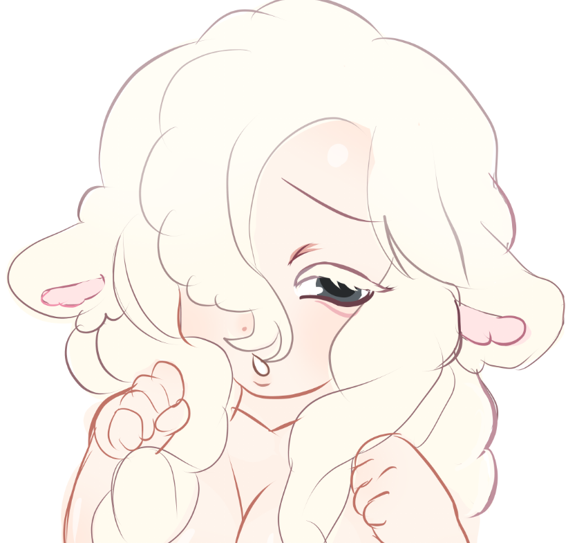 littlebowillow's tweet photo. don't look at me ;_; im shy...! https://t.co/WYED9neE22