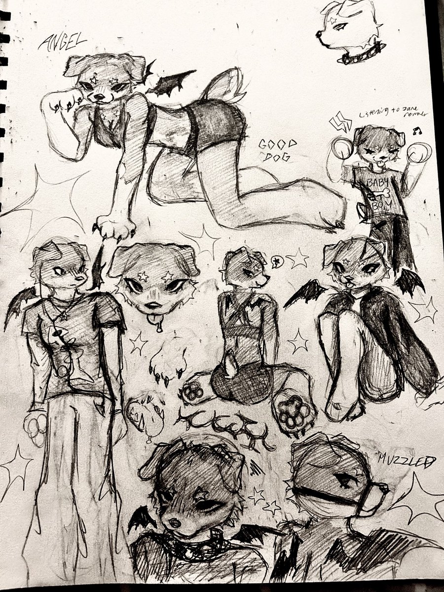 tarouxee's tweet photo. twt exclusive :P should i digitize and colour? lmk #furryart #puppygirl https://t.co/JTewQlw9LJ