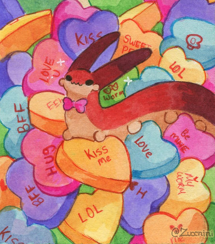 zuccnini's tweet photo. [oc] Worm Hearts, 2025 https://t.co/RWXzVFdcnG