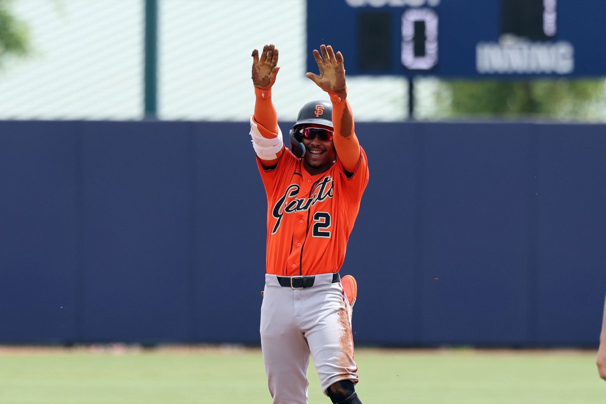 BaseballAmerica's tweet photo. Farm system grades for every NL West team, per BA's Ian Cundall:

• Arizona Diamondbacks: B-
• Colorado Rockies: B+
• Los Angeles Dodgers: A
• San Diego Padres: D
• San Francisco Giants: A+

The full grade book:
https://t.co/lDMRiQ9pBg https://t.co/8upWB11vCU