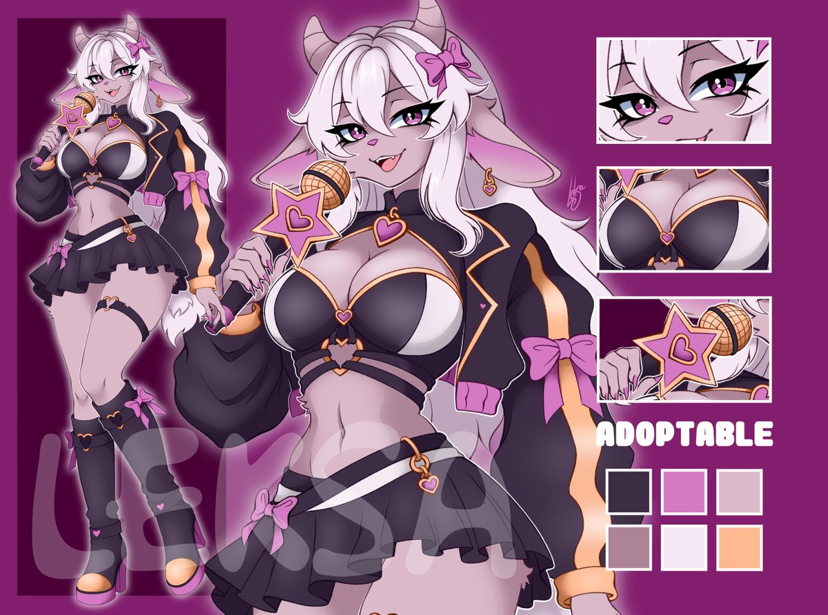 Arts_by_Leksa's tweet photo. Playful and confident, this cow singer makes even a packed hall feel personal. Before each show, the audience leaves anonymous confessions for her to read; during the encore, one lucky listener may hear their own story—or her answer—woven into a song.

#furry #art #digital #cow https://t.co/SWmgq6zBvM