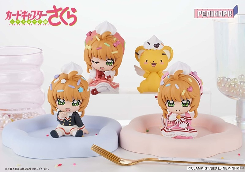 kanev_tw's tweet photo. ポップでかわいいさくらたちが登場！🌸✨

【PERIHAPI! ポッピンスプリンクル カードキャプターさくら クリアカード編】

カラフルで弾けるようなデザインがかわいい、集めて並べたくなるフィギュア♪

アニメイトオンラインで予約開始！
https://t.co/LWwHzplQZV https://t.co/VqQFWq1FKn