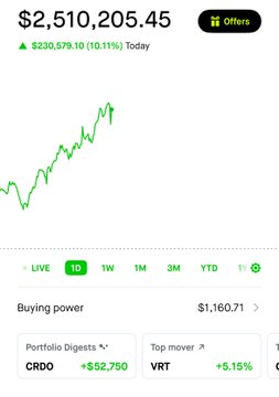 mIIo409_'s tweet photo. Portfolio update

New all time highs. We’re so fucking back https://t.co/ylIJCKCFZ5
