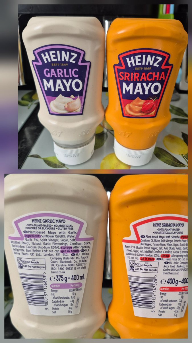 FearOfTheDuck74's tweet photo. Hello lovelies, just incase you didn't know sbout these , I picked them up from @Tesco today and they are both plantbased recipes yay. So of course I got both.
Anyway I thought vegan friends may like to try them 🌱😊💚
#vegan #veganfoodshare #plantbasedfood #veganfinds #veganmayo https://t.co/hXi8AVBwud