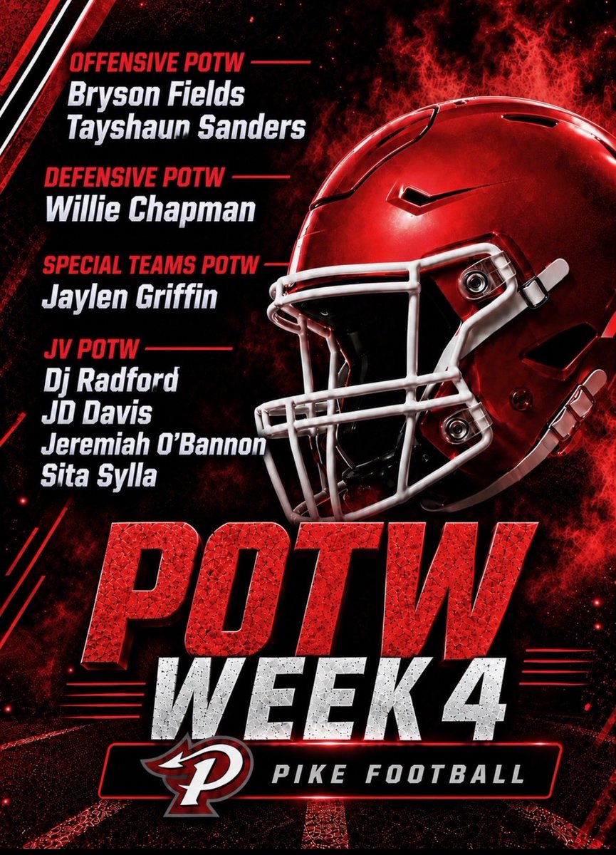 Pikereddevilfb's tweet photo. Players of the week from Carmel! We take on Lawrence central at Lawrence Central tomorrow at 7! https://t.co/410DuffzNQ