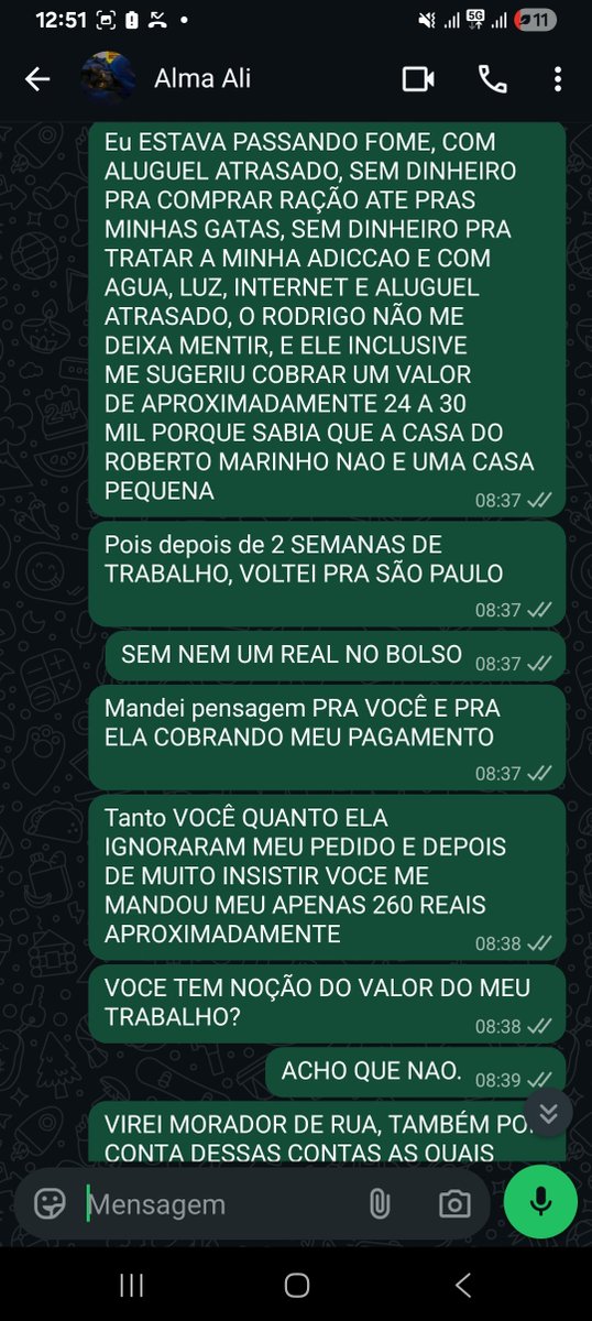 dombidot's tweet photo. Olha o nível de discussão que essa situação chegou. E extremamente desapontador ter que expor publicamente uma pessoa pra conseguir receber um dinheiro pelo qual voce trabalhou arduamente pra ter. https://t.co/WK0IVcjFQy