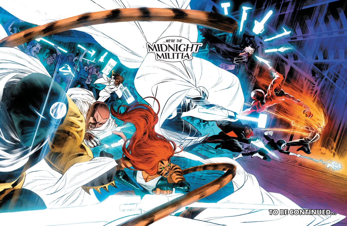 ThatComicFan3's tweet photo. THE MIDNIGHT MILITIA https://t.co/0KoQz27rqY