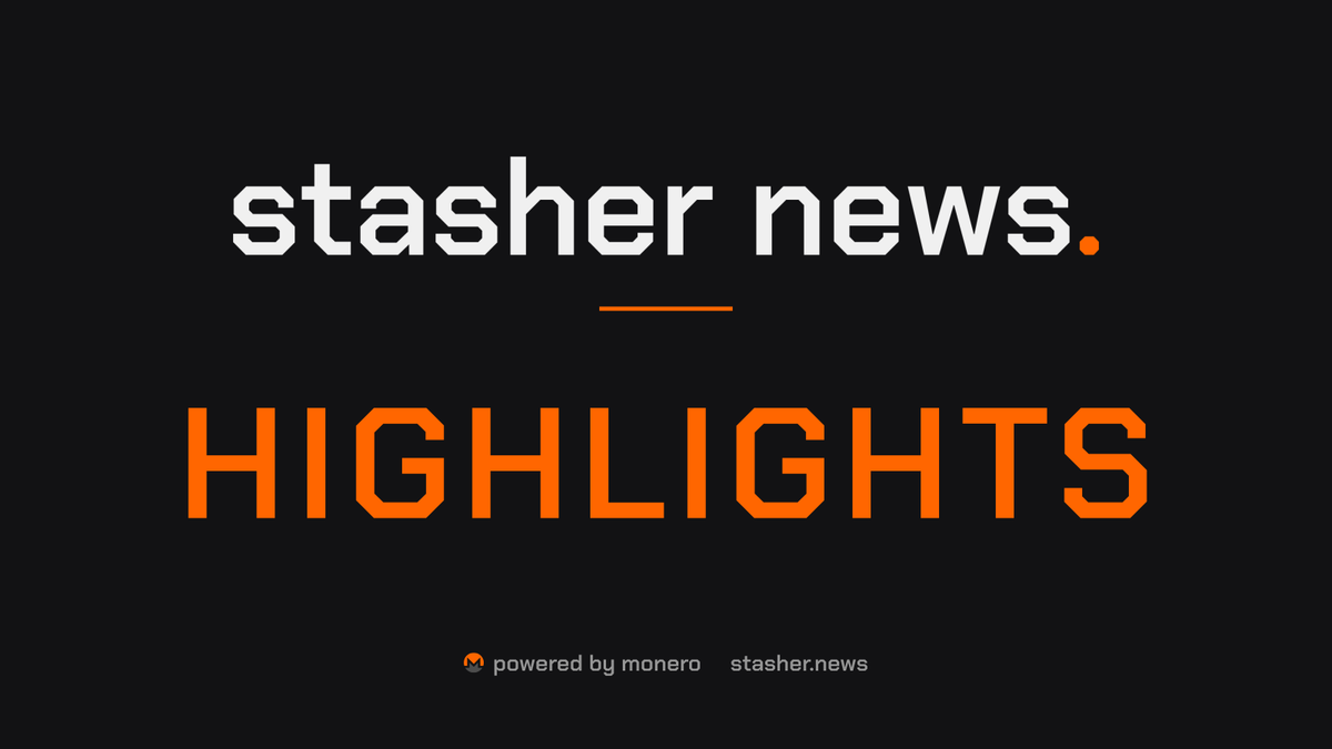 stashernews's tweet photo. 1. Monero classifieds, 6 months in: lots of listings, 1 deal. What am I missing?
https://t.co/aagI92KPJn

2. How to earn Monero (without buying it) - a short list
https://t.co/5d0TxlgjXF

3. Why I think Stasher has legs as a professional digital marketer
https://t.co/TzLVscAEJx https://t.co/URY2Xfegs5