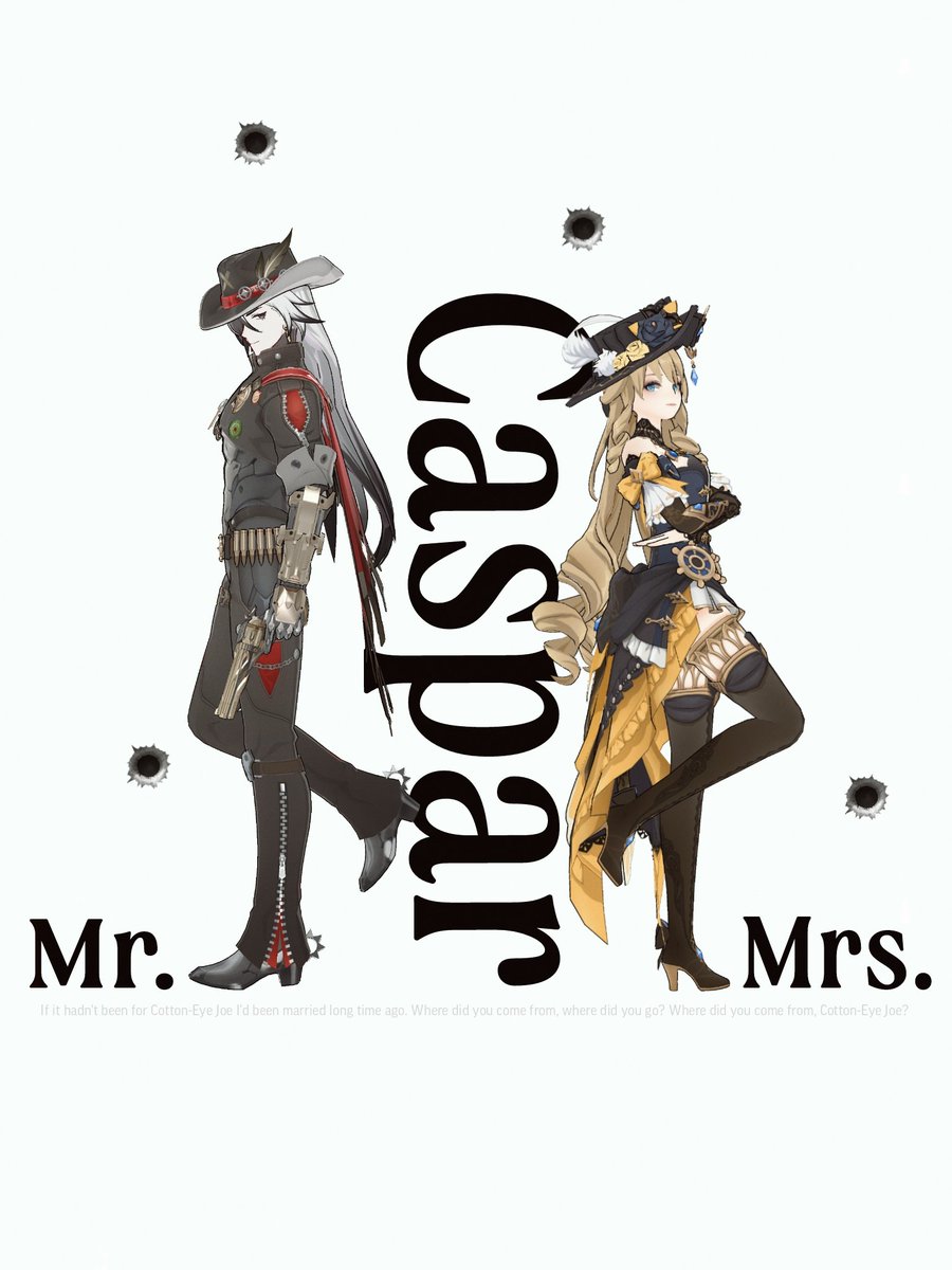 arsha_kotev's tweet photo. Mr. and Mrs. Caspar
#navia #boothill #hsr #genshinimpact https://t.co/QnQSK16Nwg